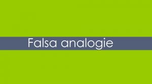 falsa-analogie