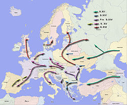 Migratia tiganilor in Europa